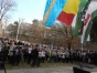 Aproximativ 2.000 de persoane au participat la mitingul de protest de la Targu Mures pentru sustinerea Liceului Teologic