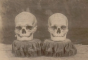 Craniile lui Mihai Viteazul si Radu cel Mare au fost fotografiate în anul 1893 la Mănăstirea Dealu
