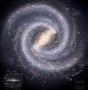 Cum să găsești drumul către casă în Calea Lactee. Harta publicată de NASA