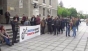 Dancila a fugit in zadar de protestatari la Cluj. Tot au huiduit-o si au aruncat inspre ea cu hartie igienica
