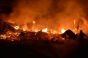 Fostă fabrică de mobilă din Târgu Neamţ distrusă de un incendiu