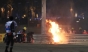 Imagini cu resturile maşinii lui Romain Grosjean. Monopostul s-a rupt în două şi a luat foc