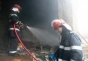 Incendiu devastator la fabrica de viori din Toplița