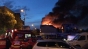 Incendiu puternic la un cămin de bătrâni din Capitală