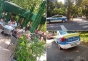 Patru polițiști și-au lăsat mașinile de serviciu în parc ca să stea la o terasă