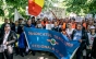 Protest inedit al ceferiștilor în fața Ministerului Transporturilor