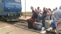 Protest în Gara Eforie Nord. Călătorii au blocat calea ferată. Motivul: un tren cu un singur vagon