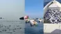 Scene incredibile în Strâmtoarea Ormuz: Sute de iranieni au ieșit la pescuit de iPhone-uri și parfumuri de lux
