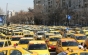 Taximetriştii protestează în Capitală. Peste 1500 de maşini blochează Piaţa Victoriei