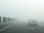 Trafic rutier îngreunat de ceaţă pe autostrada Bucureşti - Constanţa