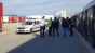 Un angajat al firmei Leoni a intrat cu maşina în cinci muncitori aflaţi în pauza de masă. Un om a murit pe loc