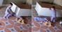 Un copil de doi ani, strivit de un dulap in timp ce se juca! Cum l-a salvat fratele sau geaman VIDEO