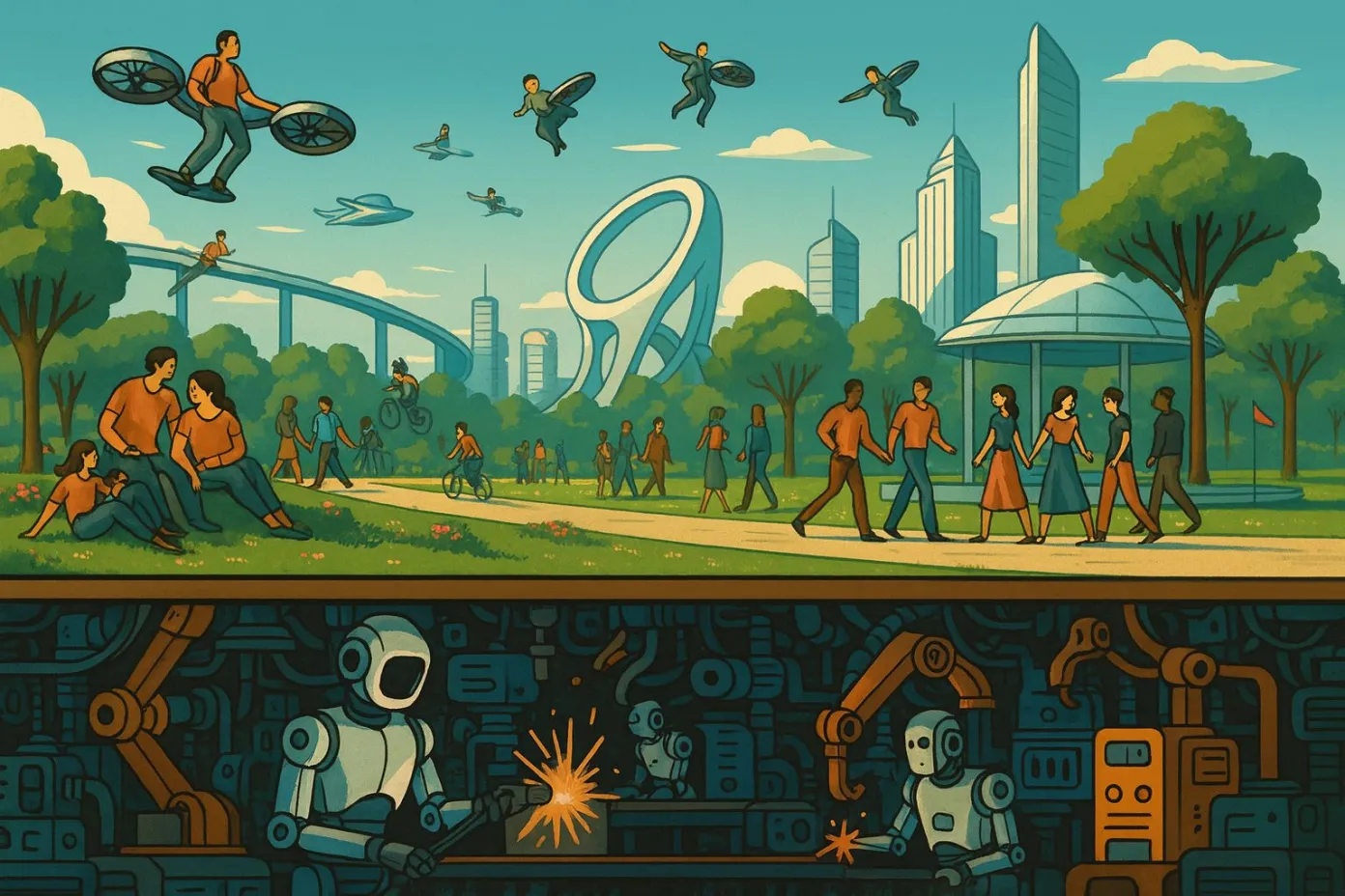 Abundența Viitorului: O Paralelă Între Experimentul Universe 25 și Viziunea AGI a lui Elon Musk
