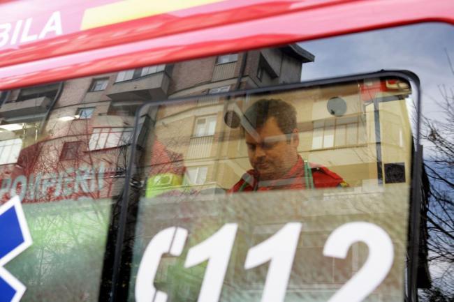 Accident de microbuz si in Olt. Zece victime au fost spitalizate