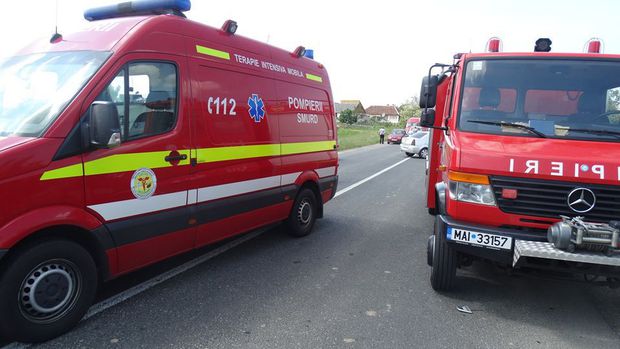 Accident pe DN1. Patru răniți, între care şi un copil de 14 ani