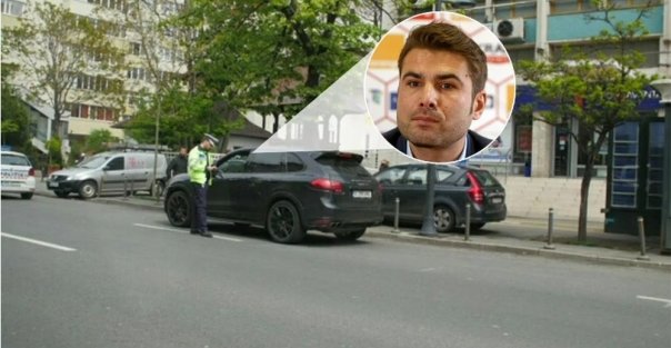 Adi Mutu surprins de politie intr-o pozitie ciudata la volanul bolidului