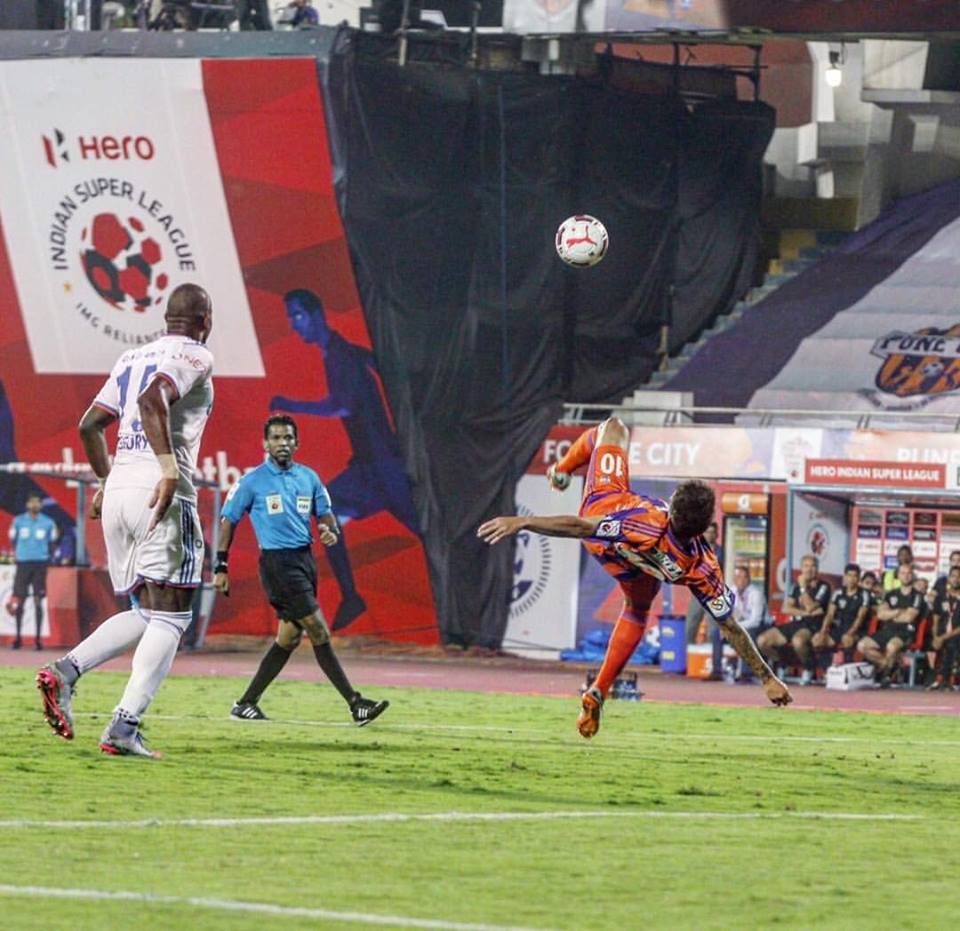 Adrian Mutut a înscris al patrulea gol în campionatul din India