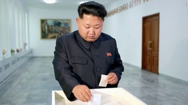 Alegeri in Coreea de Nord: Iata cum voteaza Kim Jong Un