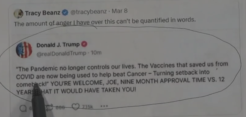 Alex Jones îl avertizează pe Donald Trump să nu mai susțină vaccinurile mortale Covid VIDEO