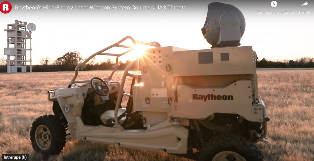 Americanii au deja arme ca-n filmele SF! Militarii testeaza un laser pentru distrugerea dronelor