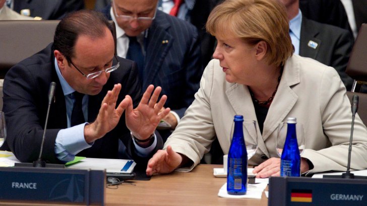 Angela Merkel și Francoise Hollande, întâlnire de urgență pe tema Greciei