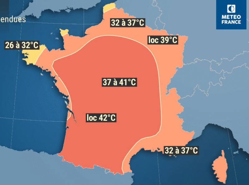 Aproximativ 1.500 de persoane au murit în Franța din cauza valurilor de caniculă din această vară