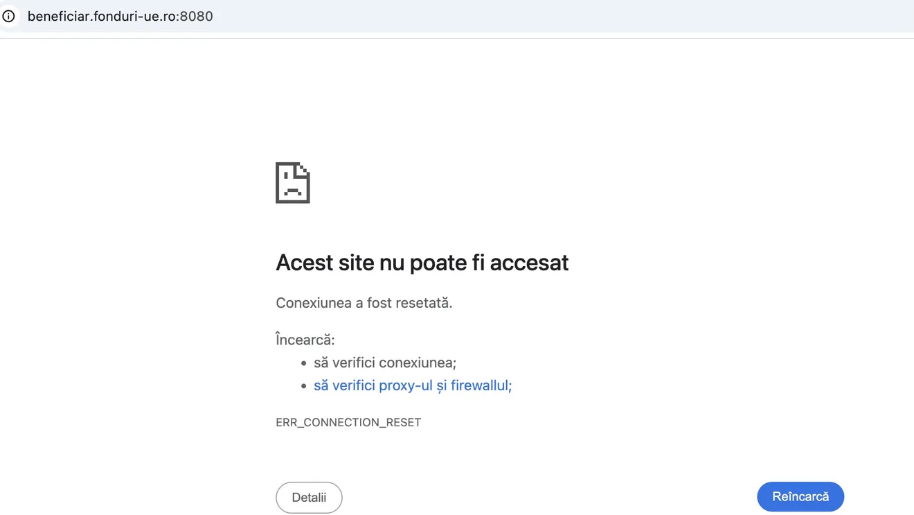Atac informatic la Ministerul Investițiilor și Proiectelor Europene. Aplicația Achiziții Beneficiari Privați nu poate fi accesată