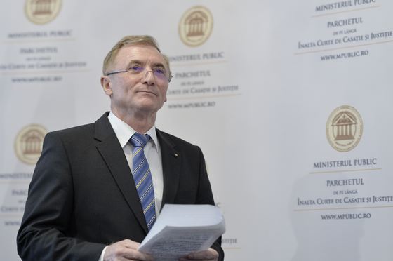 Augustin Lazăr pleacă de la Parchetul general. Preşedintele Klaus Iohannis a semnat decretul de pensionare