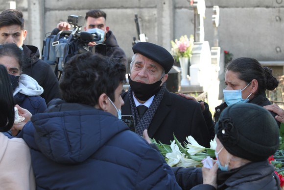 Aurel Pădureanu la moartea Corneliei Catanga: