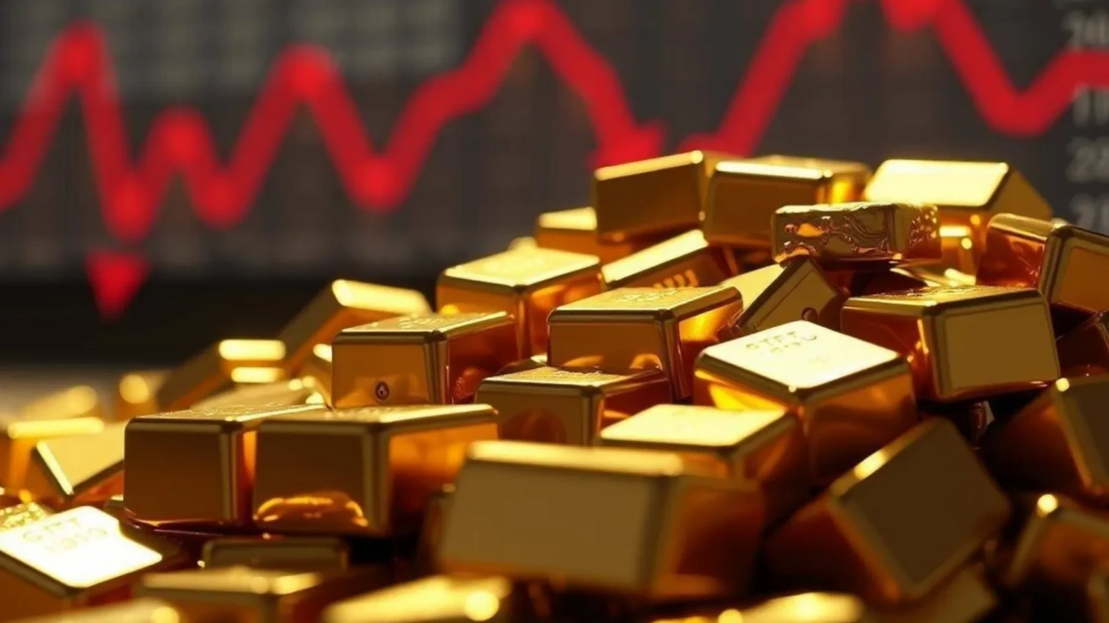 Aurul pare de neoprit: se îndreaptă spre cea mai mare creştere anuală din 1979
