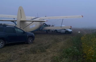Avion plin cu țigări de contrabandă destinate României, reținut la sol în Republica Moldova. Era pilotat de trei cetățeni ucraineni