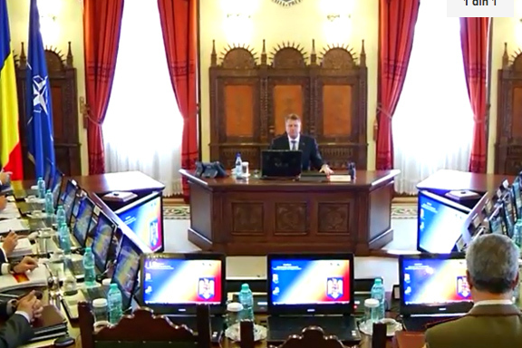 Azi, Sedinta CSAT in care se discuta starea Sanatatii din România