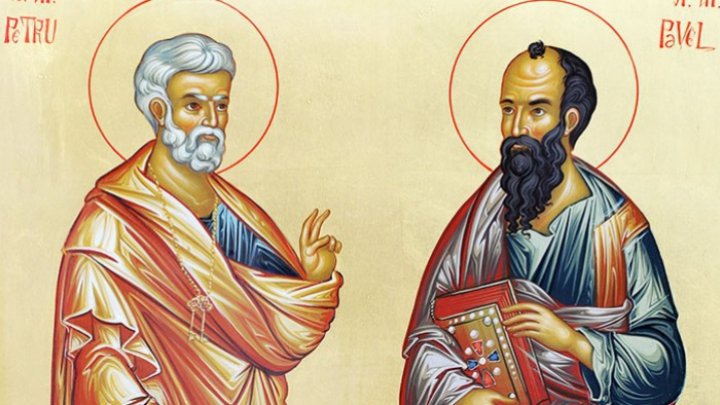 Azi sunt praznuiti Sfinții Apostoli Petru și Pavel