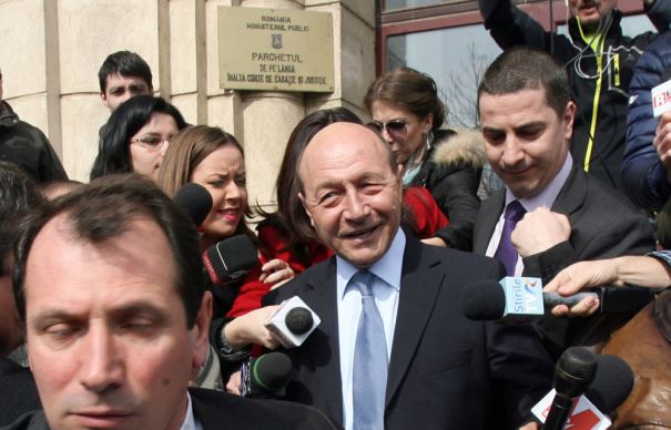 Băsescu, audiat la Parchetul General pentru spalare de bani