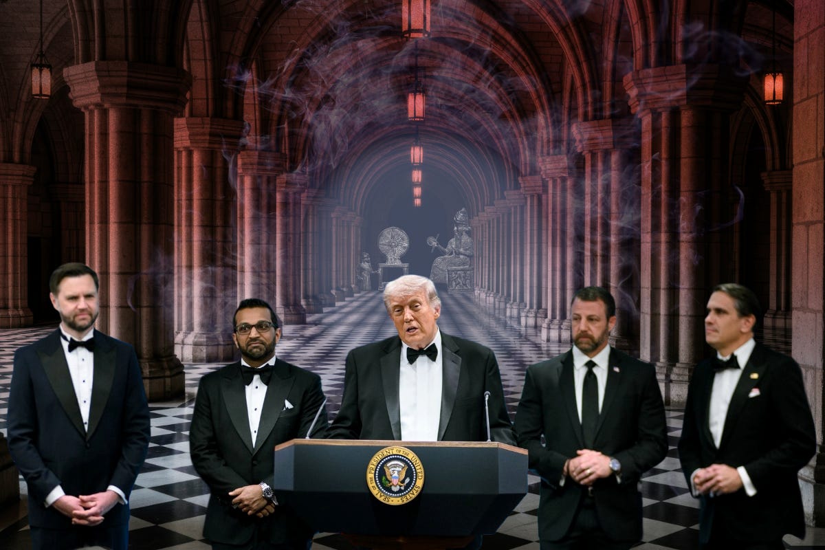 Ba'al-Room Blitz: Proiectul Looking Glass și buncărul lui Donald Trump de sub Casa Albă