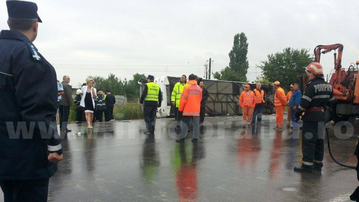 BRAILA. Soferul autocarului turc in care au murit trei persoane cercetat pentru ucidere