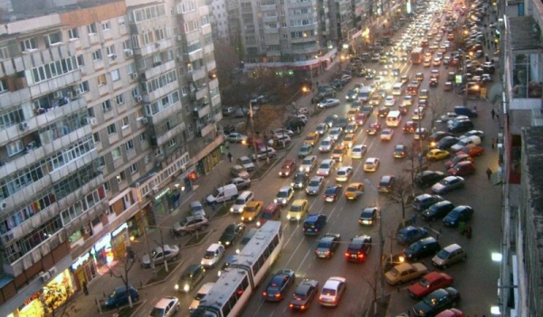 Bucureştiul, locul întâi în Europa la blocajele în trafic