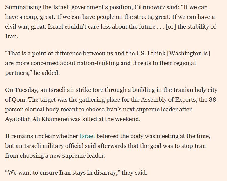 Care e de fapt strategia Israelului în războiul cu Iranul. E total diferită de cea a Statelor Unite ale Americii