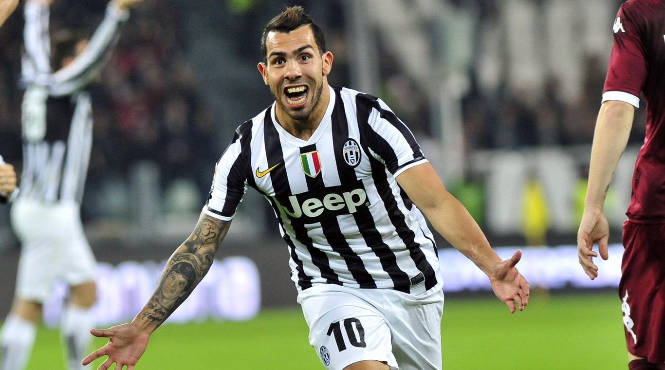 Carlos Tevez a fost desemnat cel mai bun jucător din campionatul italian în sezonul trecut