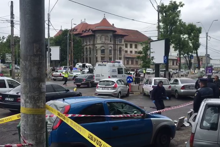 Cine era ofiţerul SPP care s-a împuşcat în mijlocul străzii în Bucureşti