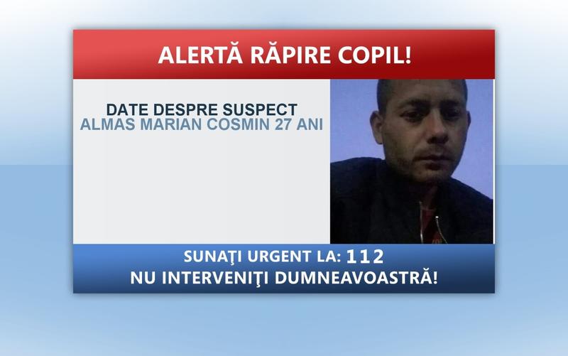 Cluj: Fata de 13 ani, dată dispărută, și bărbatul suspectat că a răpit-o au fost găsiți