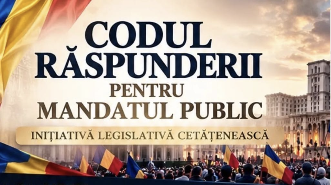 Codul Răspunderii pentru Mandatul Public - Semnează petiția ca sa-i obligăm noi să dea socoteală!