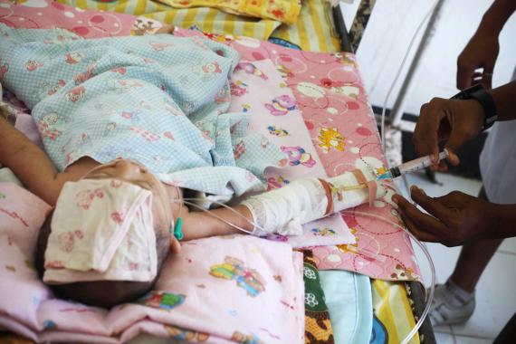 Covasna: Un copil suspectat de sindrom hemolitic-uremic va fi transferat la Spitalul