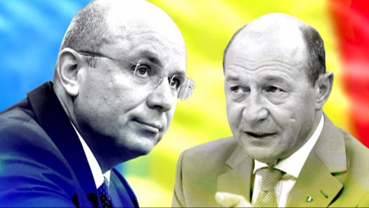 Cozmin Gușă și Traian Băsescu. După 17 ani, față în față într-un studio TV