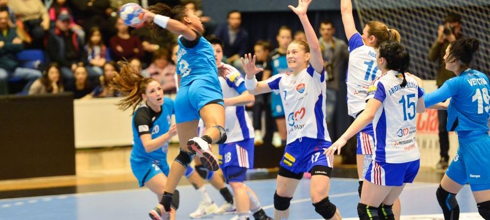 CSM BUCUREȘTI a învins-o pe Rostov Don, în turul sferturilor de finală, la handbal feminin. Rusoaicele nu pierduseră