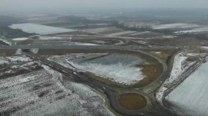 Cum arată singura autostradă care ar putea fi inaugurată anul acesta