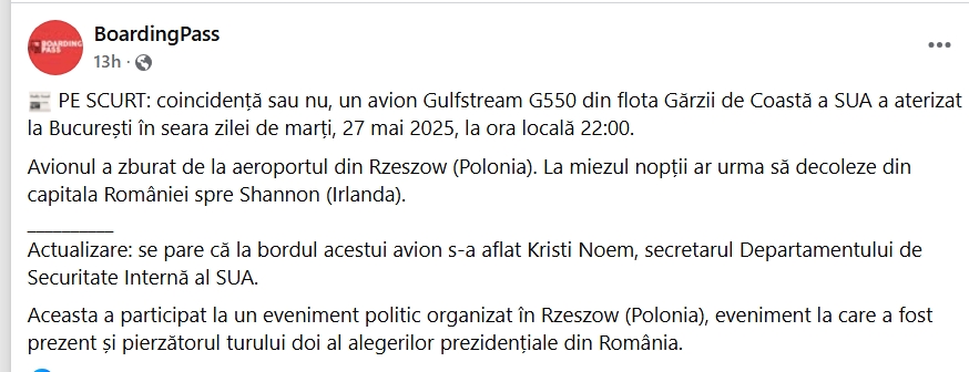Cum s-a impartit Europa de Est: Kristi Noem in Polonia la fel cum Nicolas Lerner a fost in România inainte de alegeri. Bucurestiul e pe axa Paris, iar Varsovia pe axa SUA
