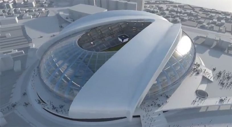 Cum va arăta noul stadion al Craiovei: costă 100 milioane de euro şi va avea o capacitate de 40.000 de locuri