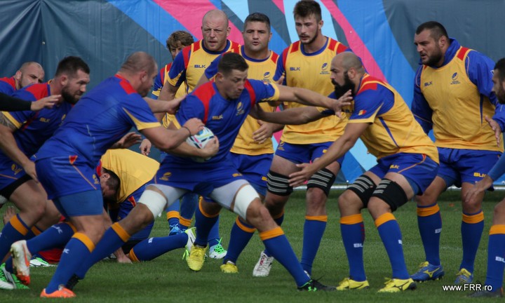 Cupa Mondială de rugby 2015. România vs Italia. Echipa de start a