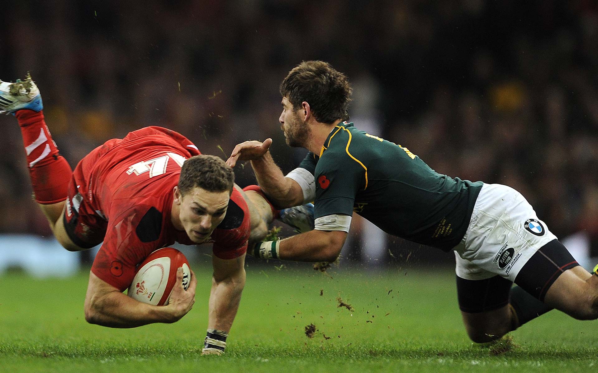 Cupa Mondială de rugby 2015, sferturi. Africa de Sud a învins Țara Galilor, după un final de meci dramatic / VIDEO